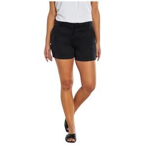 Banana Republic Ladies' Chino Flat Front Black Classic Shorts Size 10